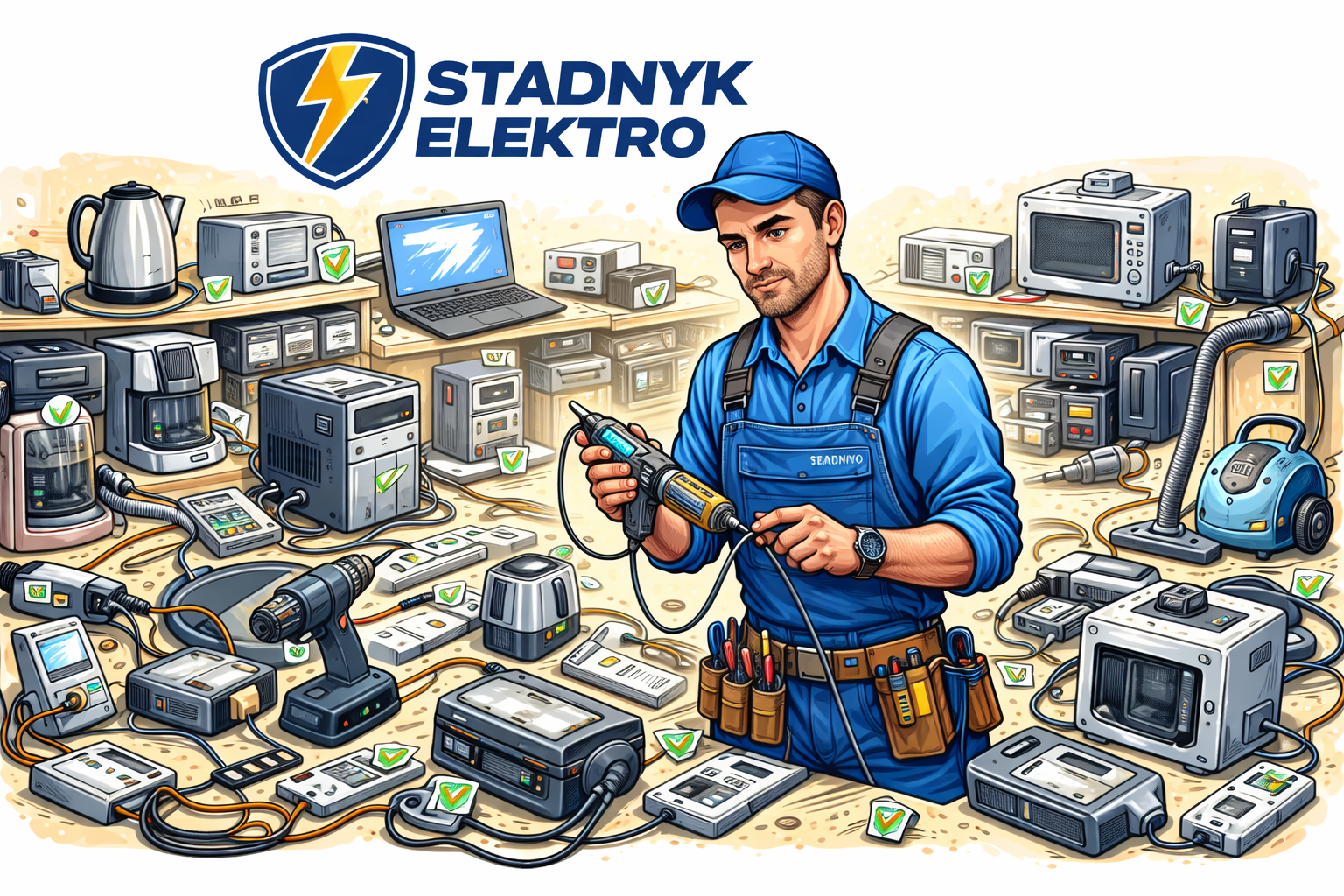 Revize elektrospotřebičů – ceník